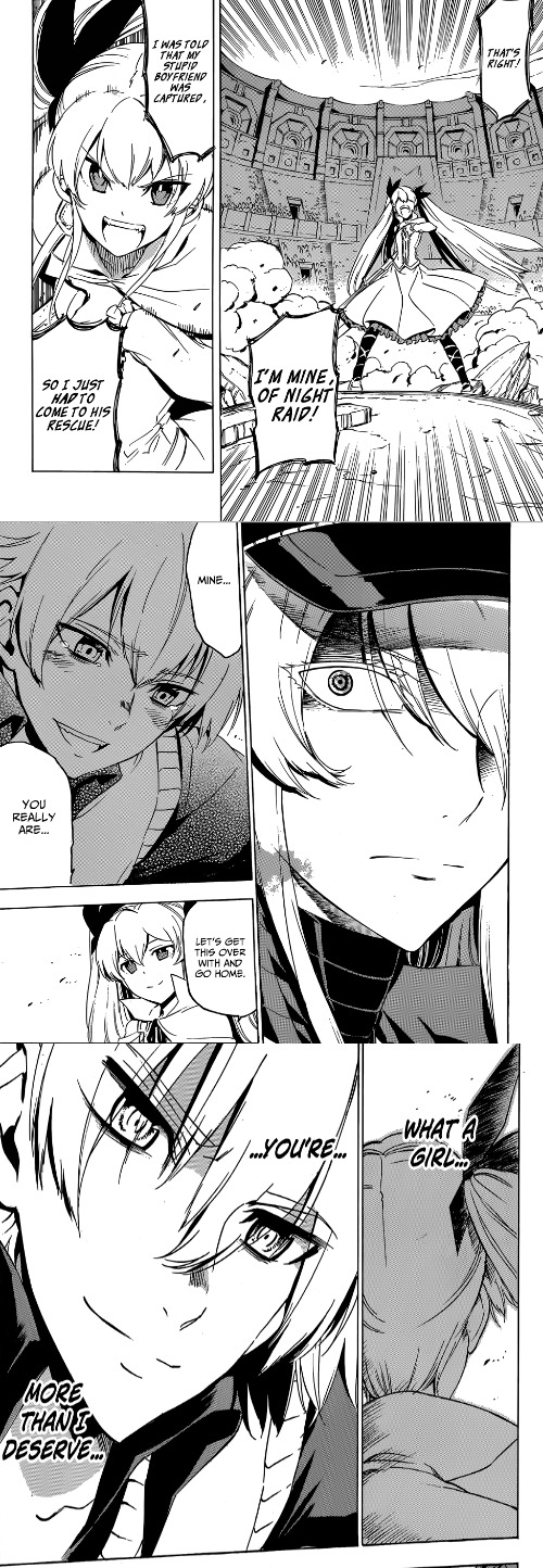 Pure Love | image tagged in akame ga kill | made w/ Imgflip meme maker