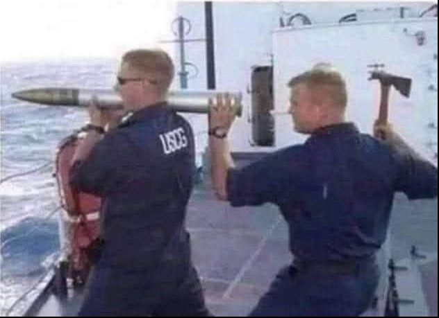 USCG Tomahawk Missile Blank Meme Template