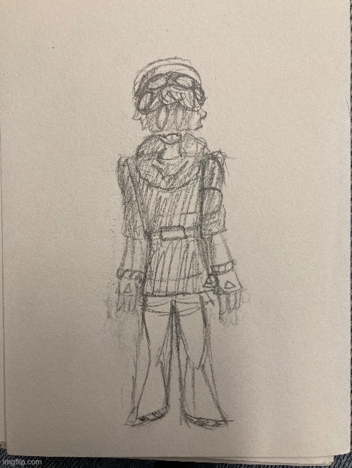 A drawing of N | image tagged in lol | made w/ Imgflip meme maker