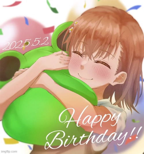 Happy Birthday Mikoto Misaka | image tagged in toaru,mikoto,misaka,birthday,a certain magical index,art | made w/ Imgflip meme maker