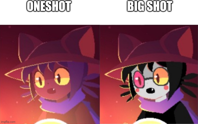 Learn the difference | ONESHOT; BIG SHOT | made w/ Imgflip meme maker