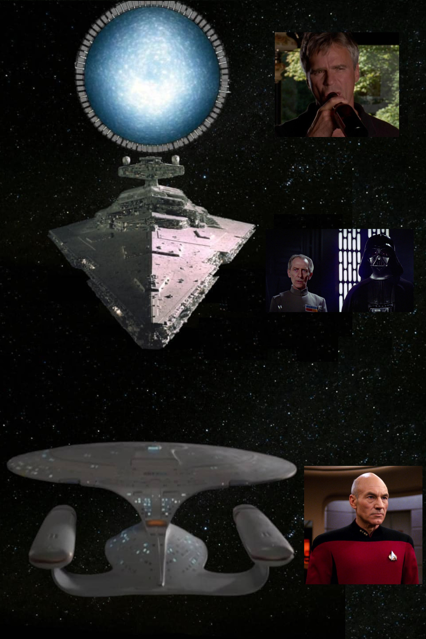 O'Niell Uses Stargate to Create Fan Fic Blank Meme Template
