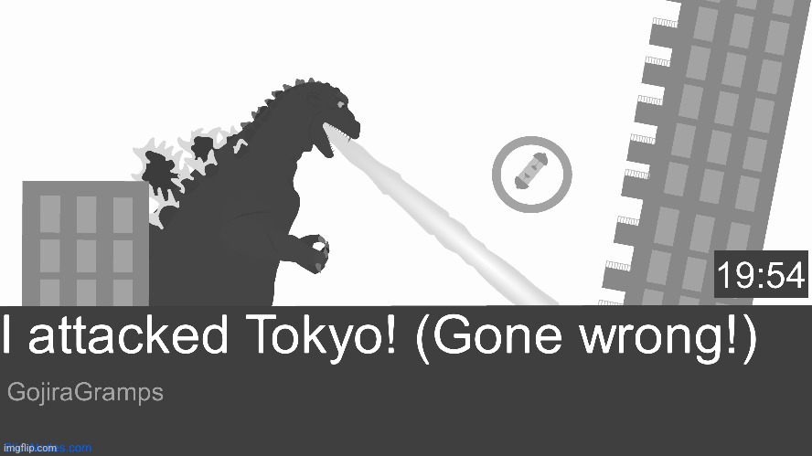I turned some Godzilla movies into YouTube thumbnails | made w/ Imgflip meme maker