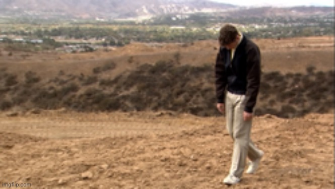 Arrested Development Sad Walk | image tagged in arrested development sad walk | made w/ Imgflip meme maker