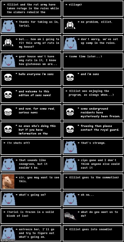 chapter 1, the freezing | made w/ Imgflip meme maker