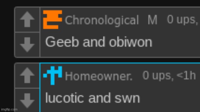 which two | made w/ Imgflip meme maker