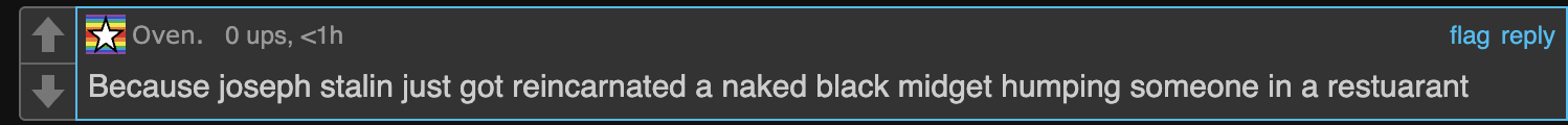 Because joseph stalin just got reincamated a naked black midget Blank Meme Template