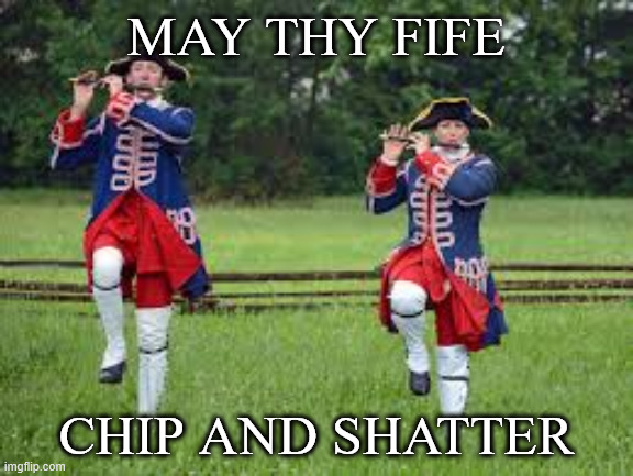 Fife Life | MAY THY FIFE; CHIP AND SHATTER | image tagged in dune | made w/ Imgflip meme maker