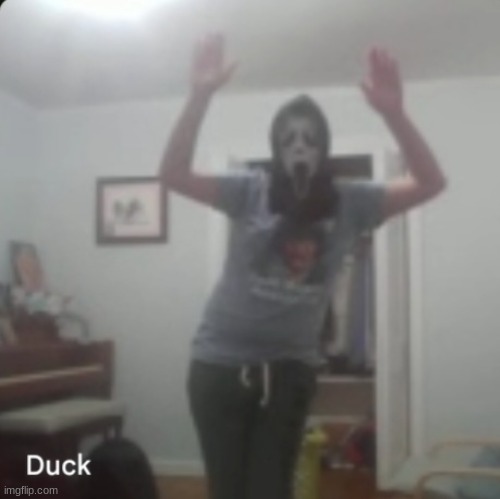 Ducc GhostFace kawaii pose | image tagged in ducc ghostface kawaii pose | made w/ Imgflip meme maker