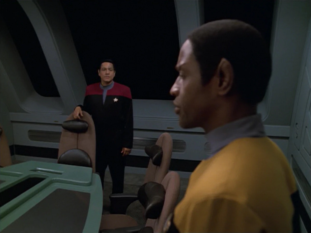 Chakotay and Tuvok Blank Meme Template