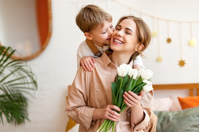 Mother and Child Blank Meme Template