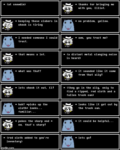 chapter 2, a clue! | made w/ Imgflip meme maker