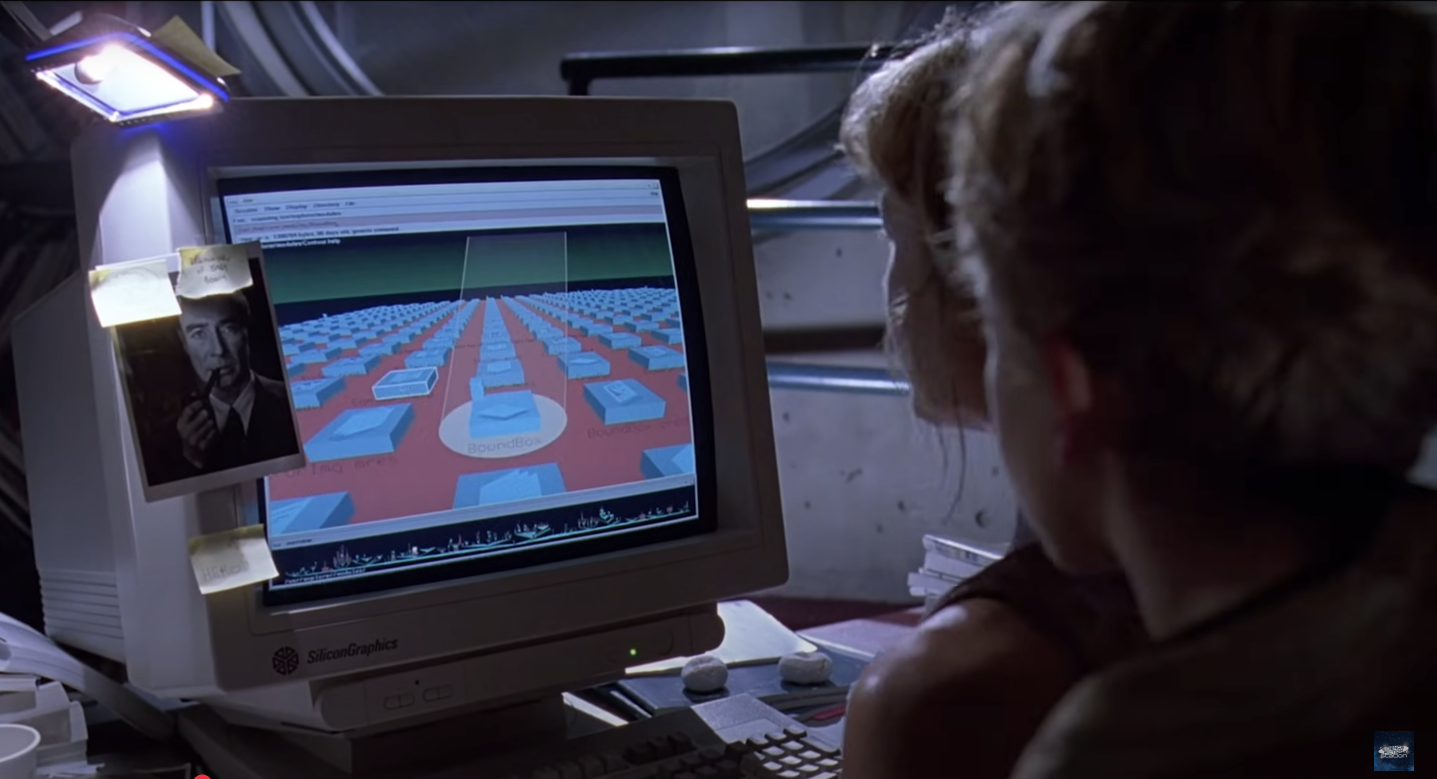 jurassic park unix file system 3d Blank Meme Template
