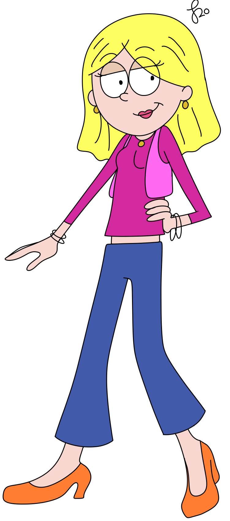 Adult Lizzie McGuire Blank Meme Template