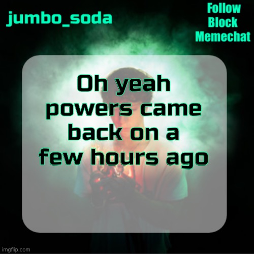 Ok I get a shit ton of power lines fell but does it really take almost 3 days (yeah probably) | Oh yeah powers came back on a few hours ago | image tagged in soda s echoes temp | made w/ Imgflip meme maker