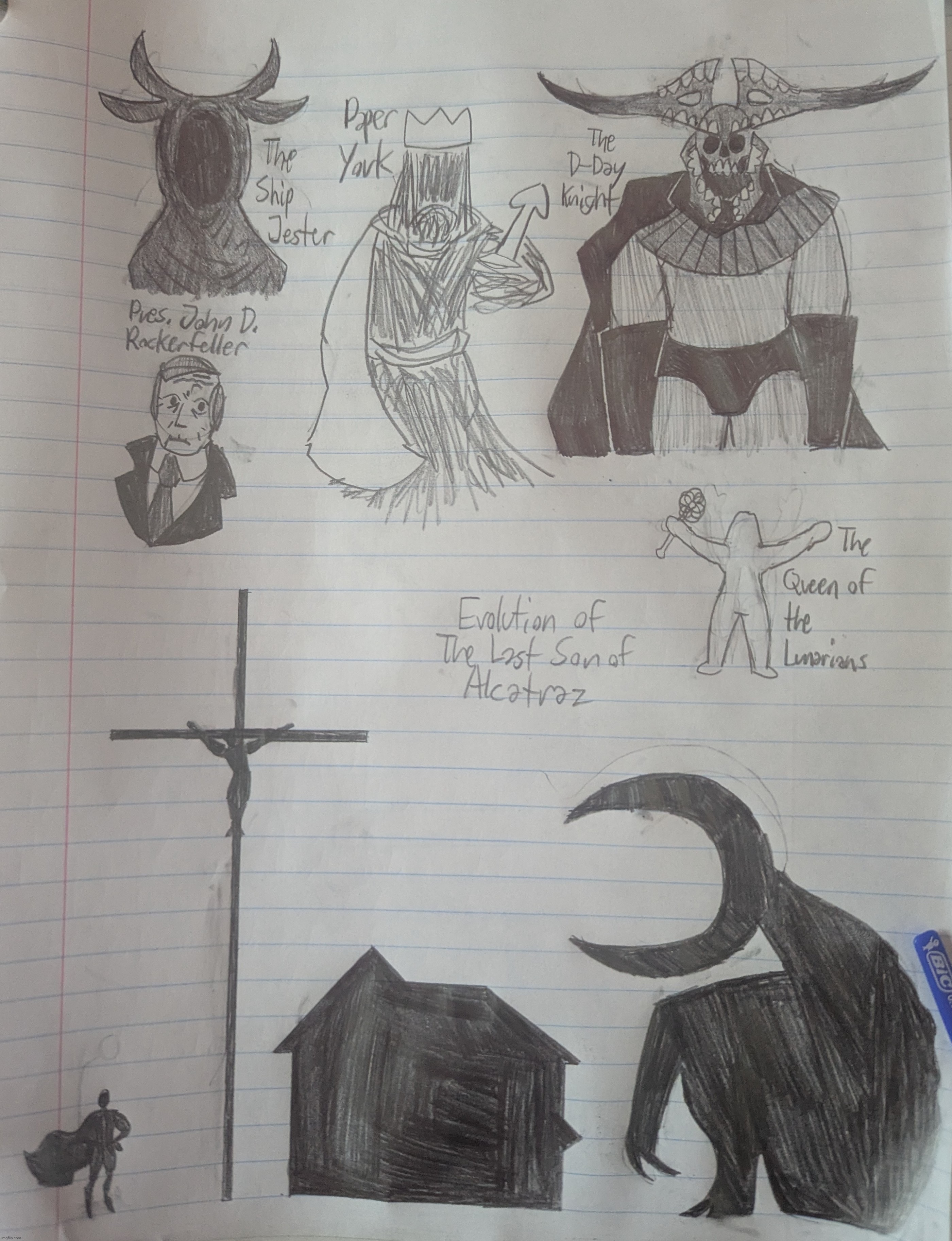 Characters by MANTICORE | image tagged in analog horror,the monument mythos | made w/ Imgflip meme maker