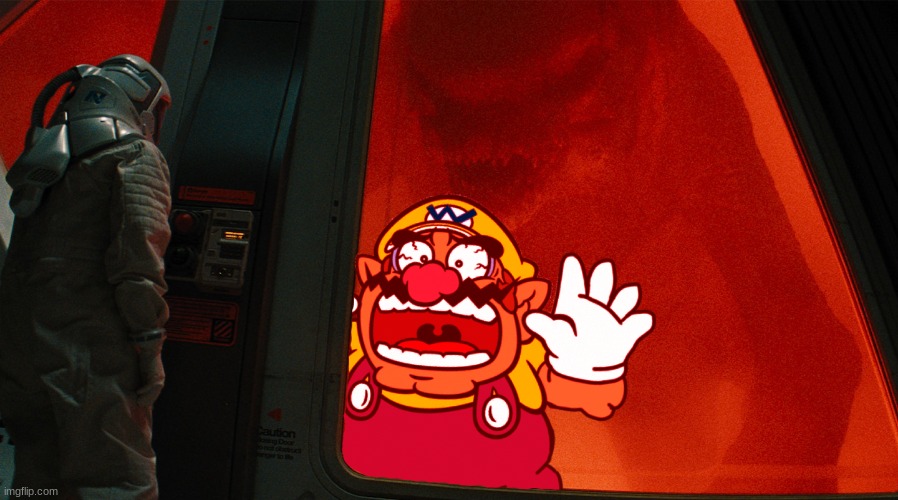 Wario dies to the Distortus Rex.mp3 | image tagged in wario dies,wario,jurassic park,jurassic world,jurassic park/world | made w/ Imgflip meme maker