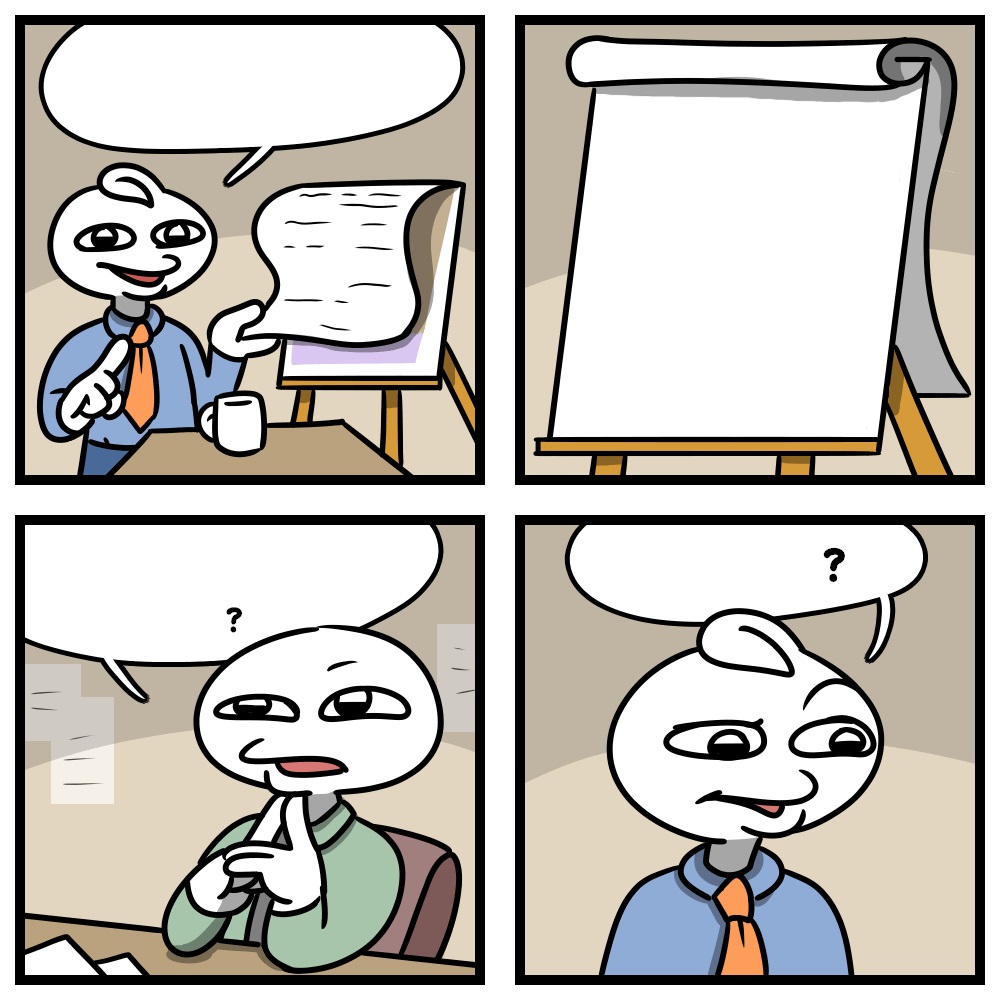 Stonetoss Blank Meme Template