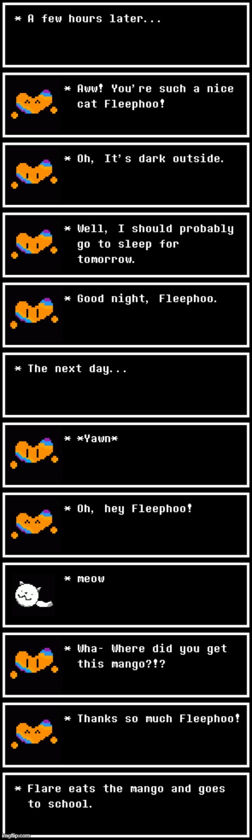 Flare chapter 5 day 2. | made w/ Imgflip meme maker