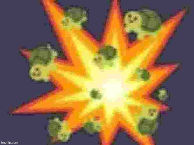August 12 2036 | image tagged in low quality turtle explosion | made w/ Imgflip meme maker