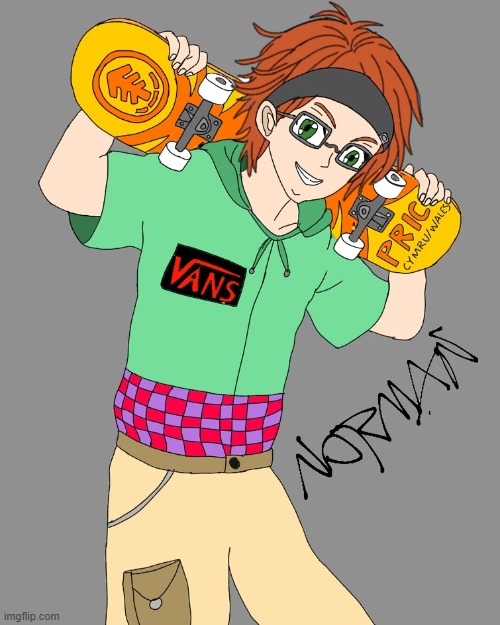 Norman Price fanart (Idk if it is allowed) it looks anime so I hope it is | image tagged in fireman,childhood,fanart | made w/ Imgflip meme maker