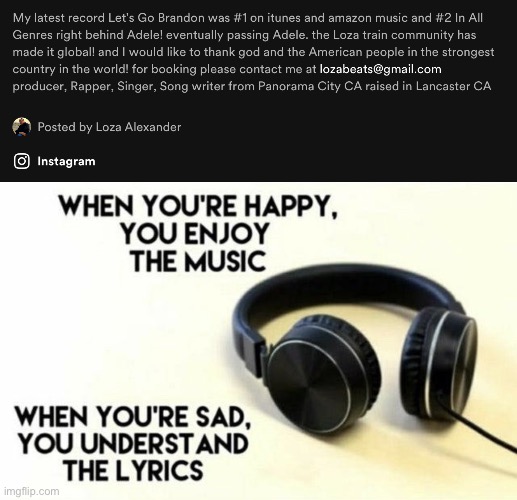 Enjoy the music | image tagged in when you re happy you enjoy the music | made w/ Imgflip meme maker