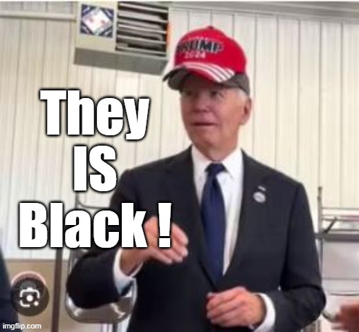 They
IS
Black ! | made w/ Imgflip meme maker