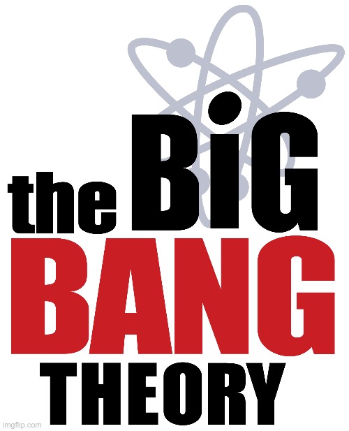 The Big Bang Theory Logo | image tagged in the big bang theory logo | made w/ Imgflip meme maker