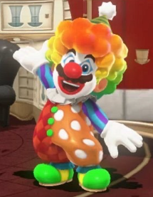 High Quality Clown mario Blank Meme Template