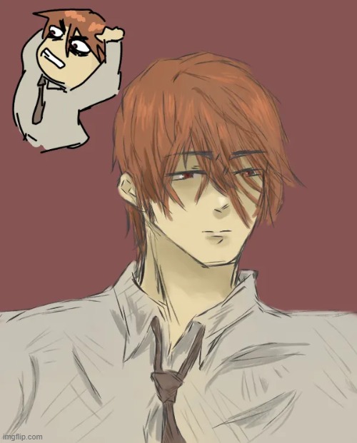 I can't be the only one that thinks Light needed a haircut BADLY | image tagged in freaking,death note,art,bc uh yeah | made w/ Imgflip meme maker