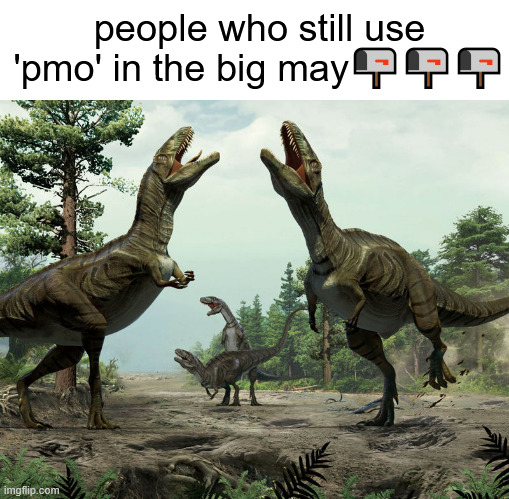 . | people who still use 'pmo' in the big may📭📭📭 | made w/ Imgflip meme maker
