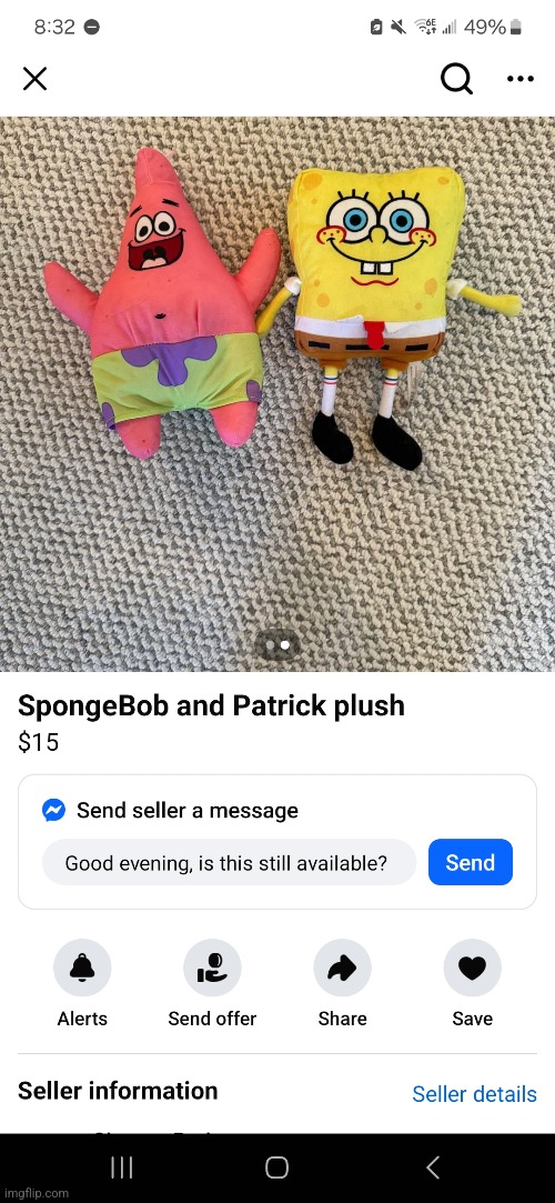 Patrick is tryna fit in ? | made w/ Imgflip meme maker