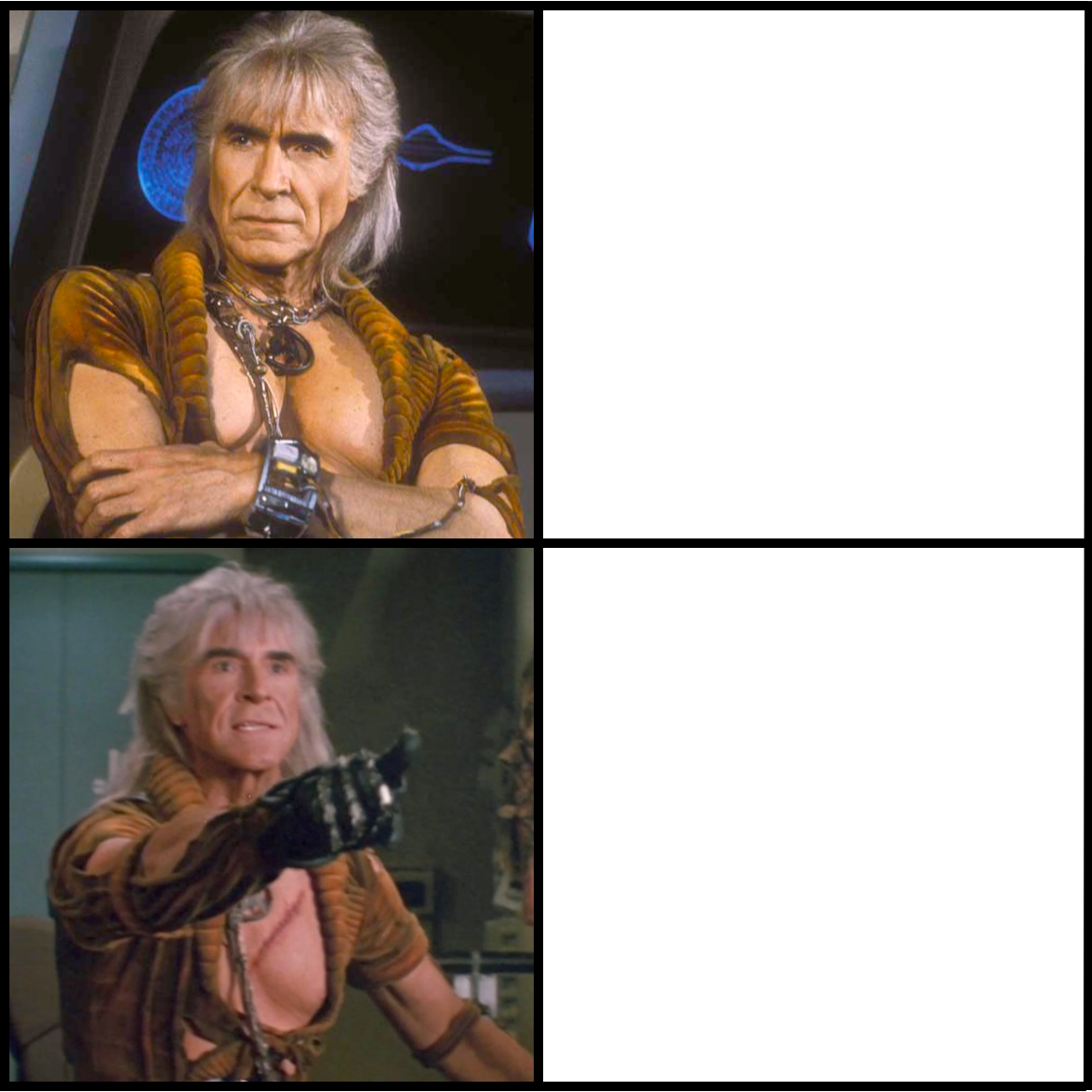 Khan Noonian Singh Yes/No Blank Meme Template