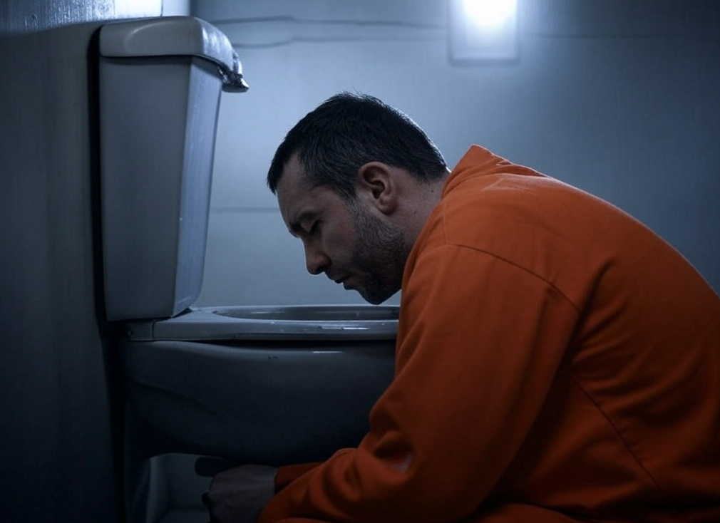 Lichgold Prison Bitch Licks hairy ass prison toilet Blank Meme Template