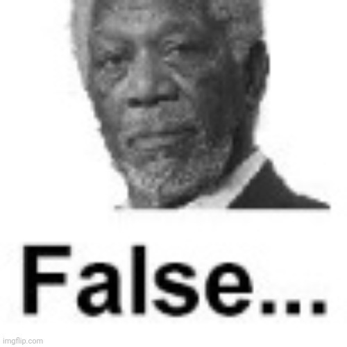 image tagged in false | made w/ Imgflip meme maker