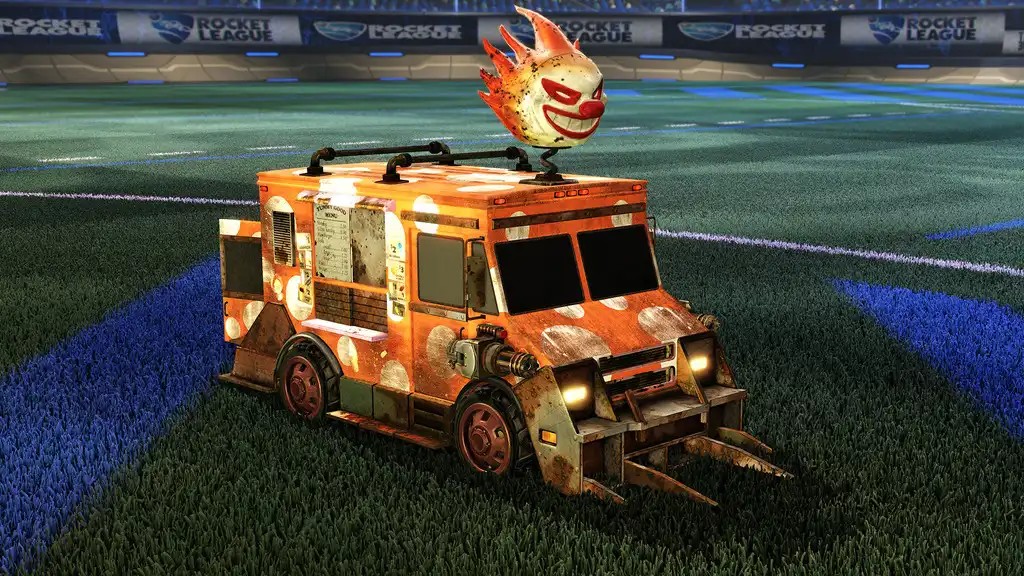 Twisted metal clown Blank Meme Template