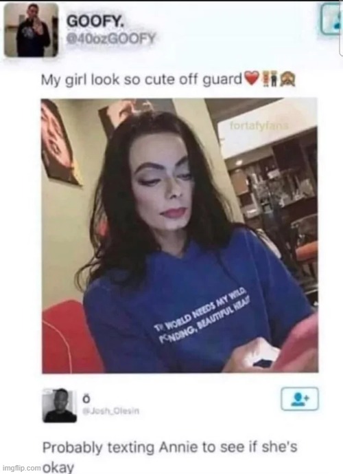 image tagged in girlfriend,michael jackson,annie,smooth criminal | made w/ Imgflip meme maker