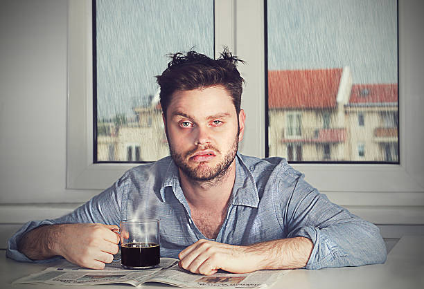 hung over man Blank Meme Template