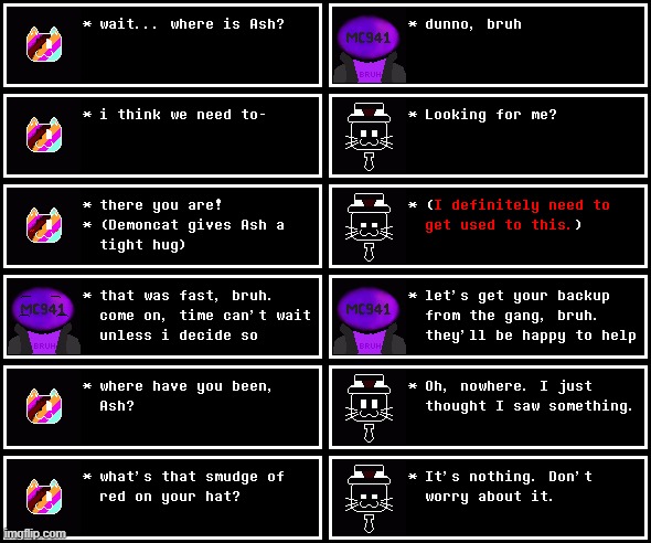 (Chapter 13, Day 2) | image tagged in undertale,chapters | made w/ Imgflip meme maker