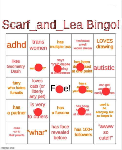 nope | image tagged in scarf_and_lea bingo | made w/ Imgflip meme maker