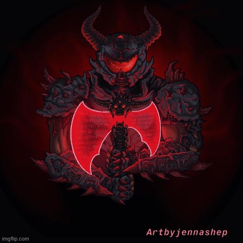 Demon doomguy | made w/ Imgflip meme maker