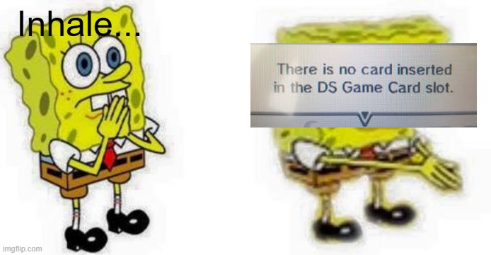 polb | Inhale... | image tagged in nintendo,bruh | made w/ Imgflip meme maker
