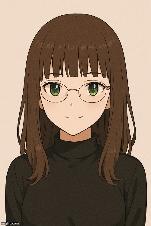 ChatGPT render of my OC | image tagged in memes,ai art,oc,anime girl,ai,chatgpt | made w/ Imgflip meme maker