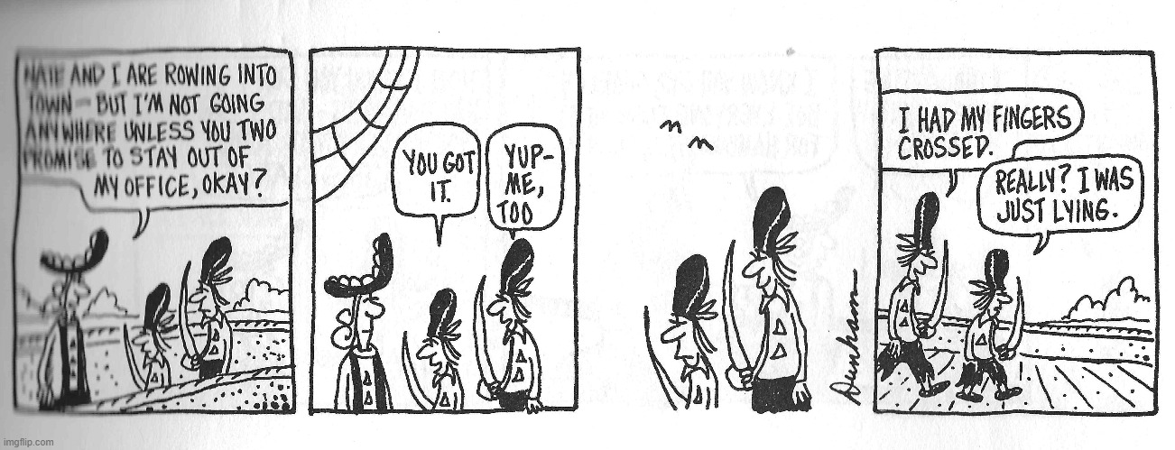Classic Overboard | image tagged in comics | made w/ Imgflip meme maker