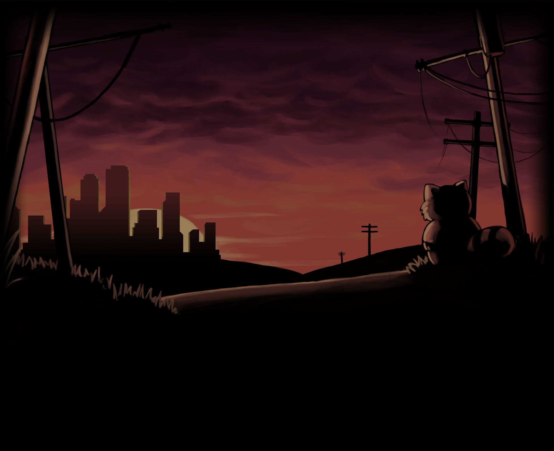 Long journey (Steam profile background)) Blank Meme Template