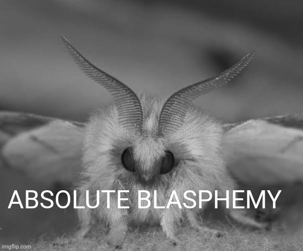 ABSOLUTE BLASPHEMY | made w/ Imgflip meme maker