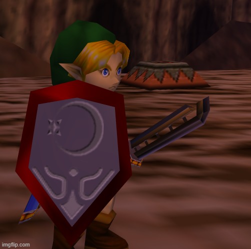 this mirror shield is way better than that weird one | made w/ Imgflip meme maker