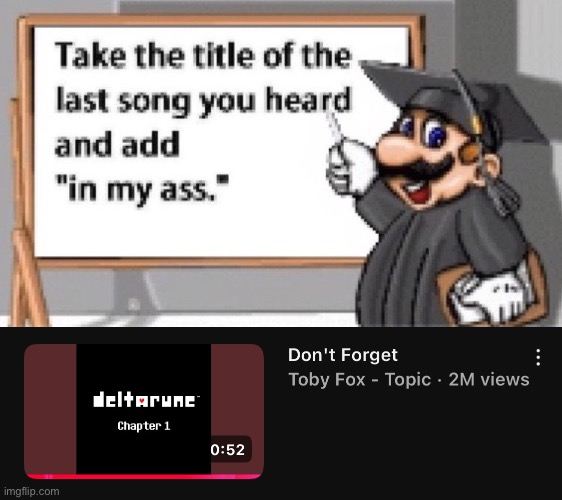 oh hell naw | image tagged in take the title of the last song you heard and add in my ass,dont forget,fuck | made w/ Imgflip meme maker