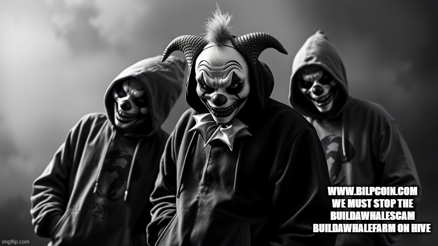 WWW.BILPCOIN.COM WE MUST STOP THE BUILDAWHALESCAM BUILDAWHALEFARM ON HIVE | made w/ Imgflip meme maker