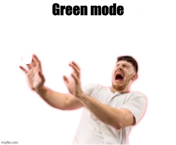 white imgflip link | Green mode | image tagged in white imgflip link | made w/ Imgflip meme maker